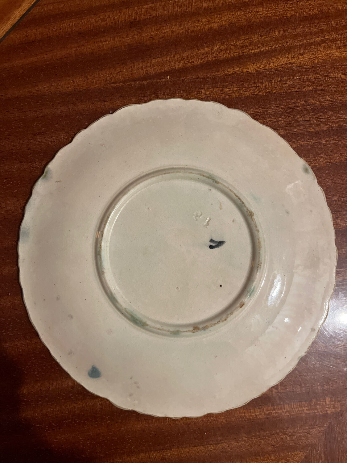 Strawberry barbotine plate