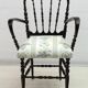 Giuseppe Gaetano Descalzi Midcentury Italian Chiavari Sofa and 2 Armchairs