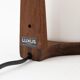 Uno & Östen Kristiansson 2 teak wall lights for Luxus Sweden 1960
