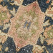 5x9 Peach Red Dark Blue Persian Area Rug, 153x290Cm SK 18900