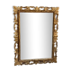 LARGE MIRROR in gilded wood in Baroque style