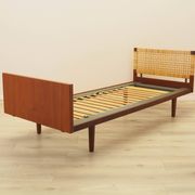 Teak bed, Danish design, 1960s, designer: Hans J. Wegner, Getama