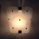 Lot of 3 brass and Rockabilly plexiglass wall light year 50