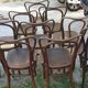 10 chaises Jacob & Joseph Kohn en bois courbé 1900