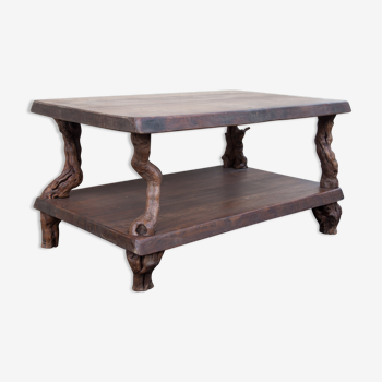 Vintage vine and wood table