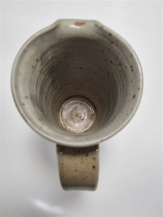 Stoneware pitcher