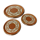 Verceram trivet and 2 bottle coasters