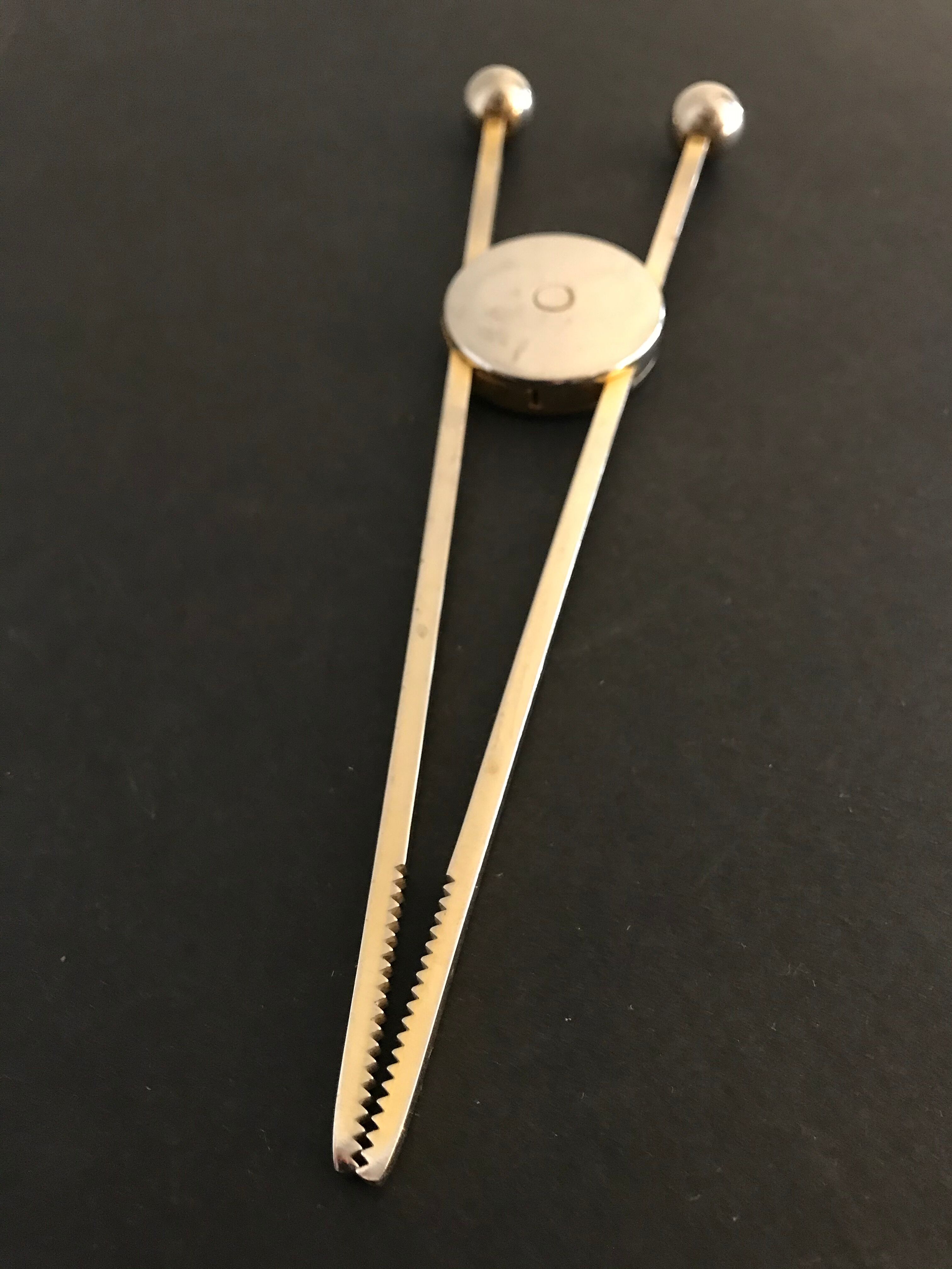 Jacques Adnet 1940 Sugar or Ice Pinch