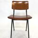 Vintage Eromes Marko school compass Chair set of 4