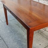 Solid walnut bistro table.