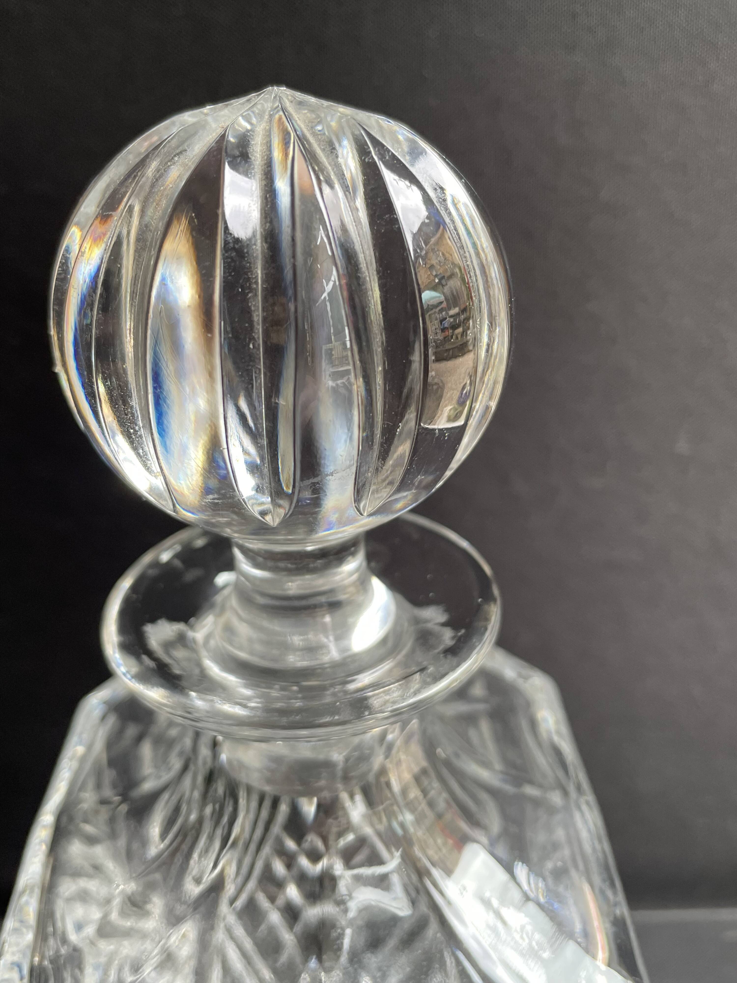 Carafe à whisky cristal taillé – Les Ducs de Lorraine