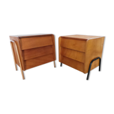 Lot de deux commodes vintage des années 50