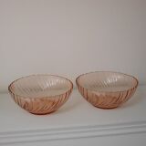 Set of 2 Rosaline salad bowls