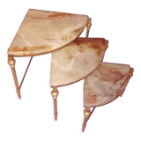 Set of 3 nesting tables 60s in neckline