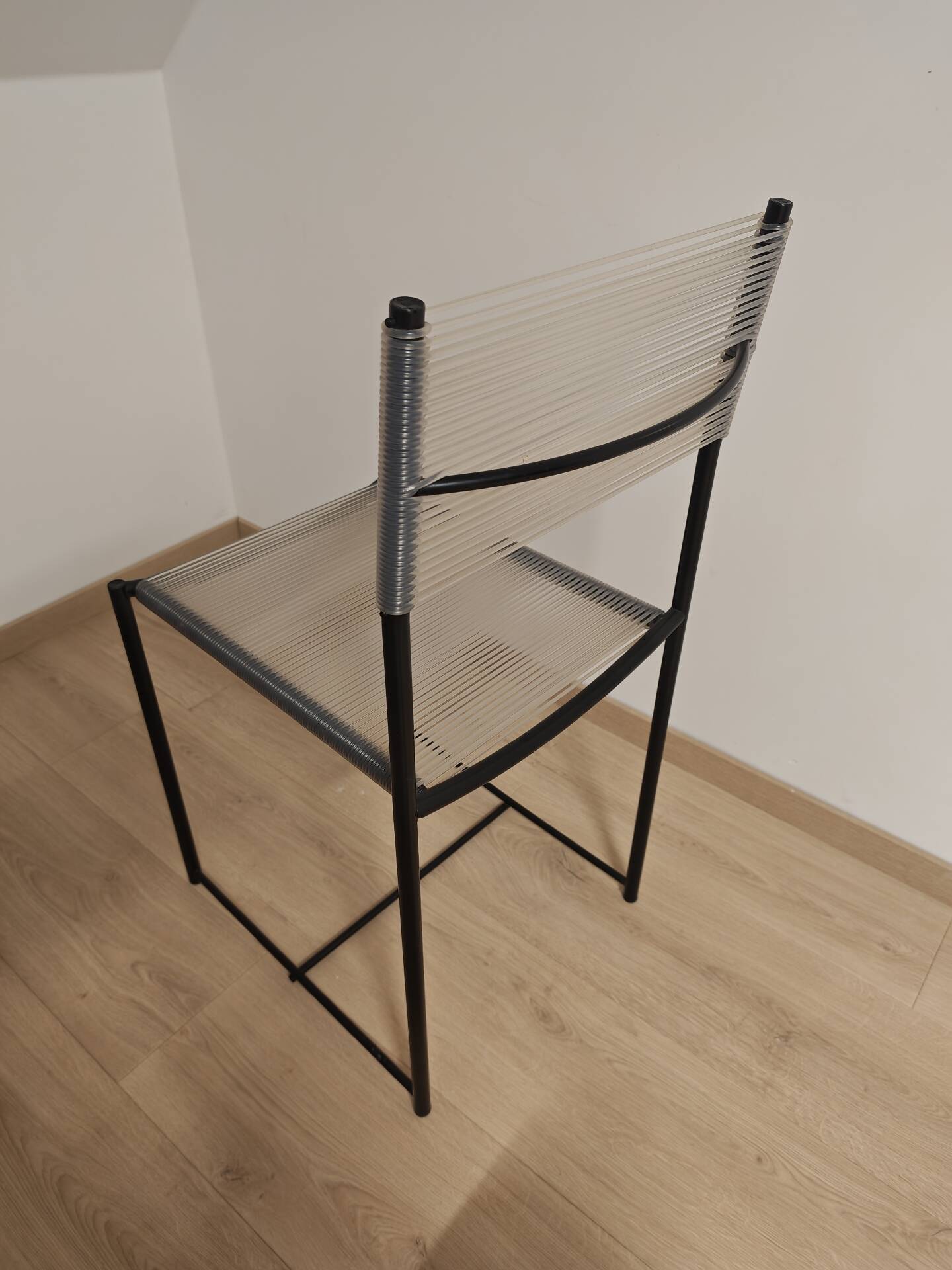 8 vintage Spaghetti chairs - By Belotti for Alias