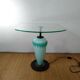 Lampe guéridon en verre de Murano Italie