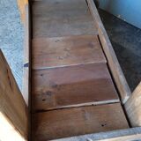 Solid wood worktable