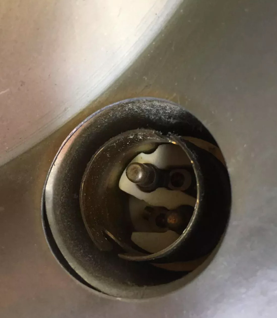 Pair of vintage swivel wall lamps, chrome, 1970