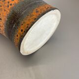 Fat Lava Ceramic Vase "Robot" by Heinz Siery Carstens Tönnieshof, Germany, 1960s