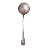 louche en métal argenté monogrammée PT orfevrerie L.Auzolle