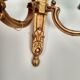 Bronze wall sconce Napoleon III style