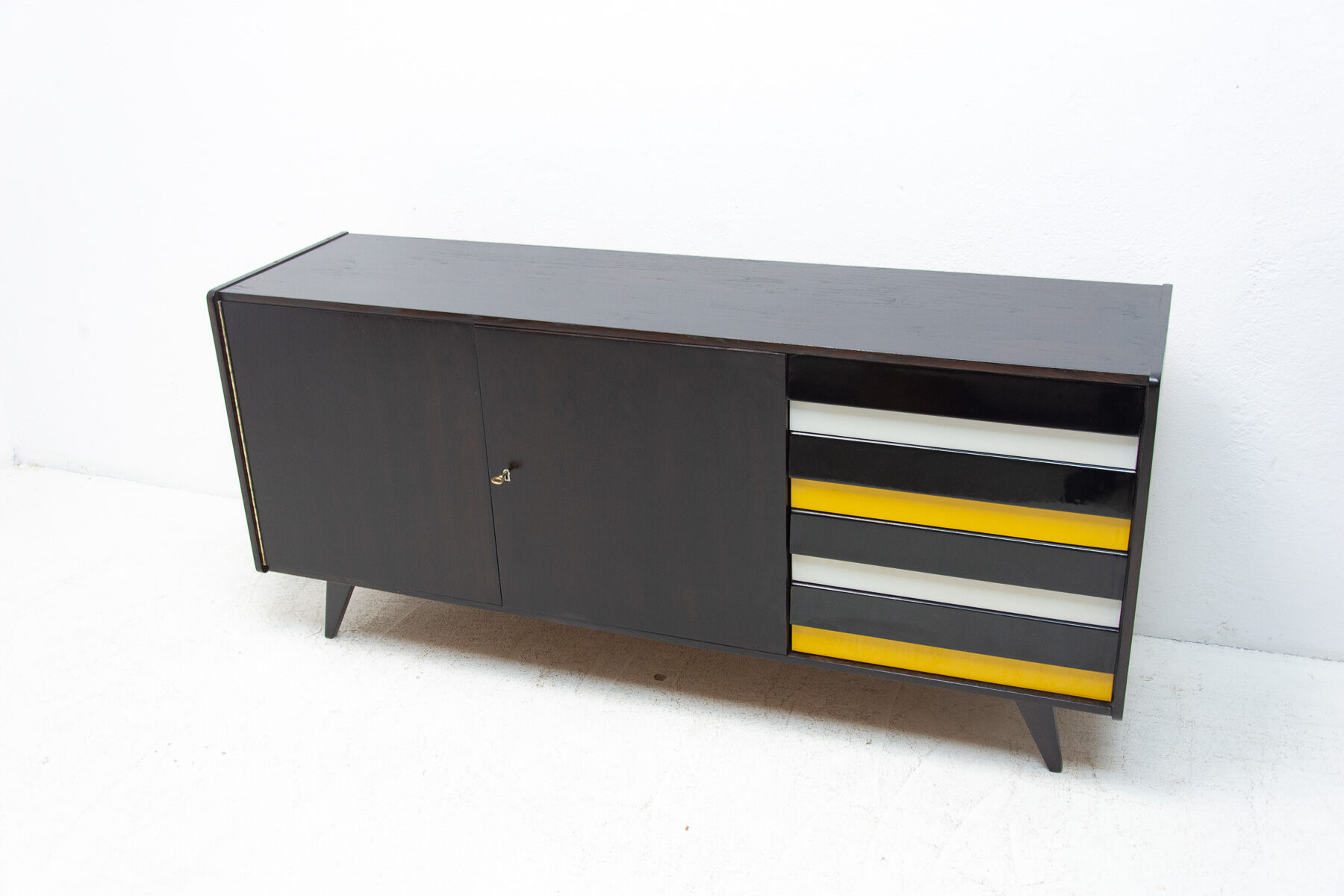 Mid century u-460 sideboard by jiří jiroutek for interiér praha