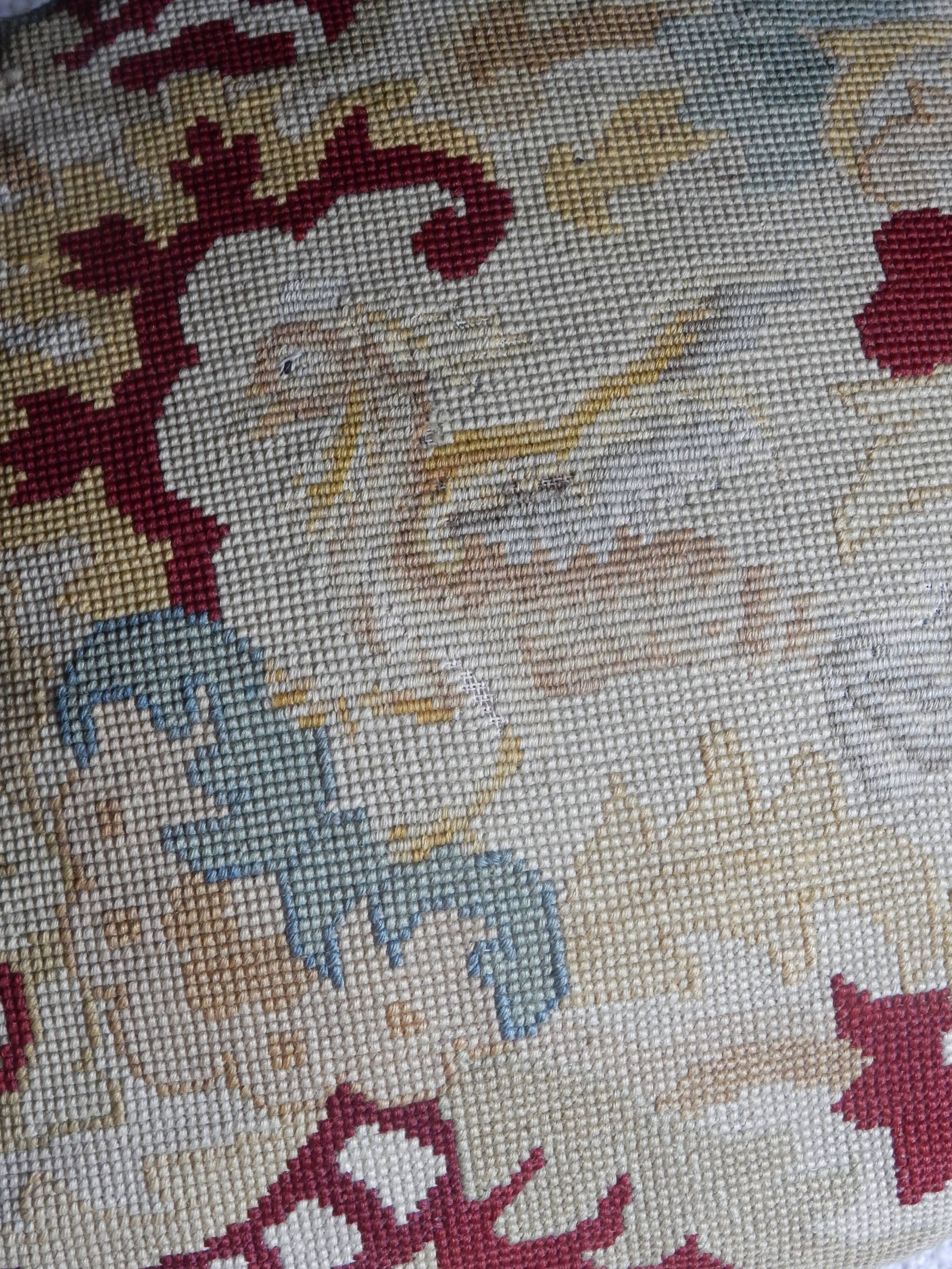 Black Napoleon III chair lined with phoenix