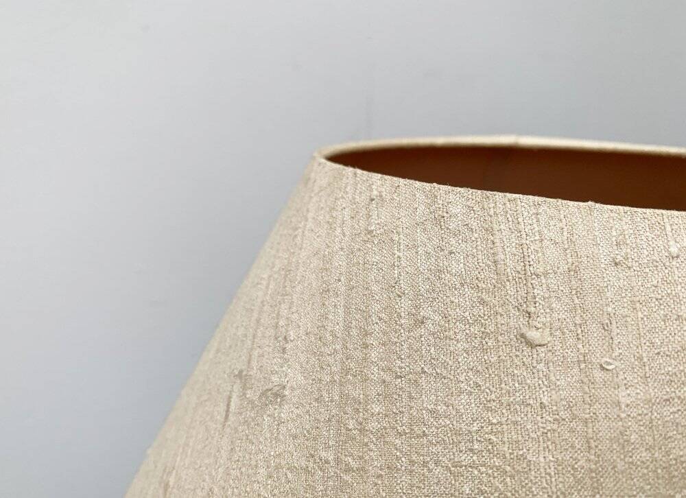 Mid-century Danish glass table lamp by Holmegaard