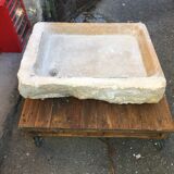 Dressed stone sink