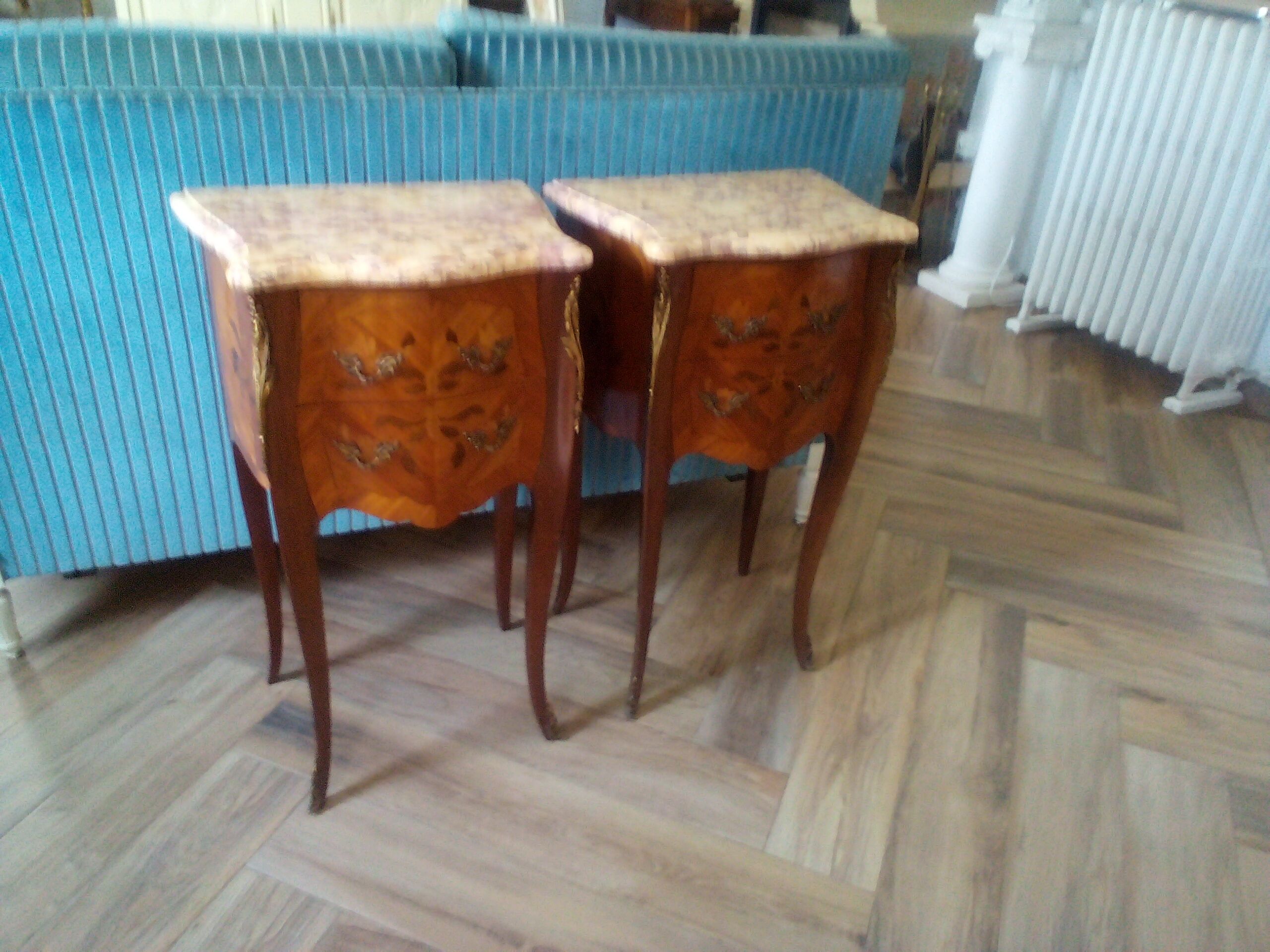 Paire de chevets louis xv bois de rose