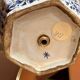 Antique porcelain lamp