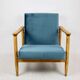 Fauteuil Blue Ocean GFM-142 par Edmund Homa, 1970s