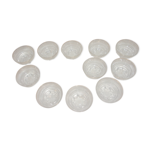 Lot de 12 coupes à champagne