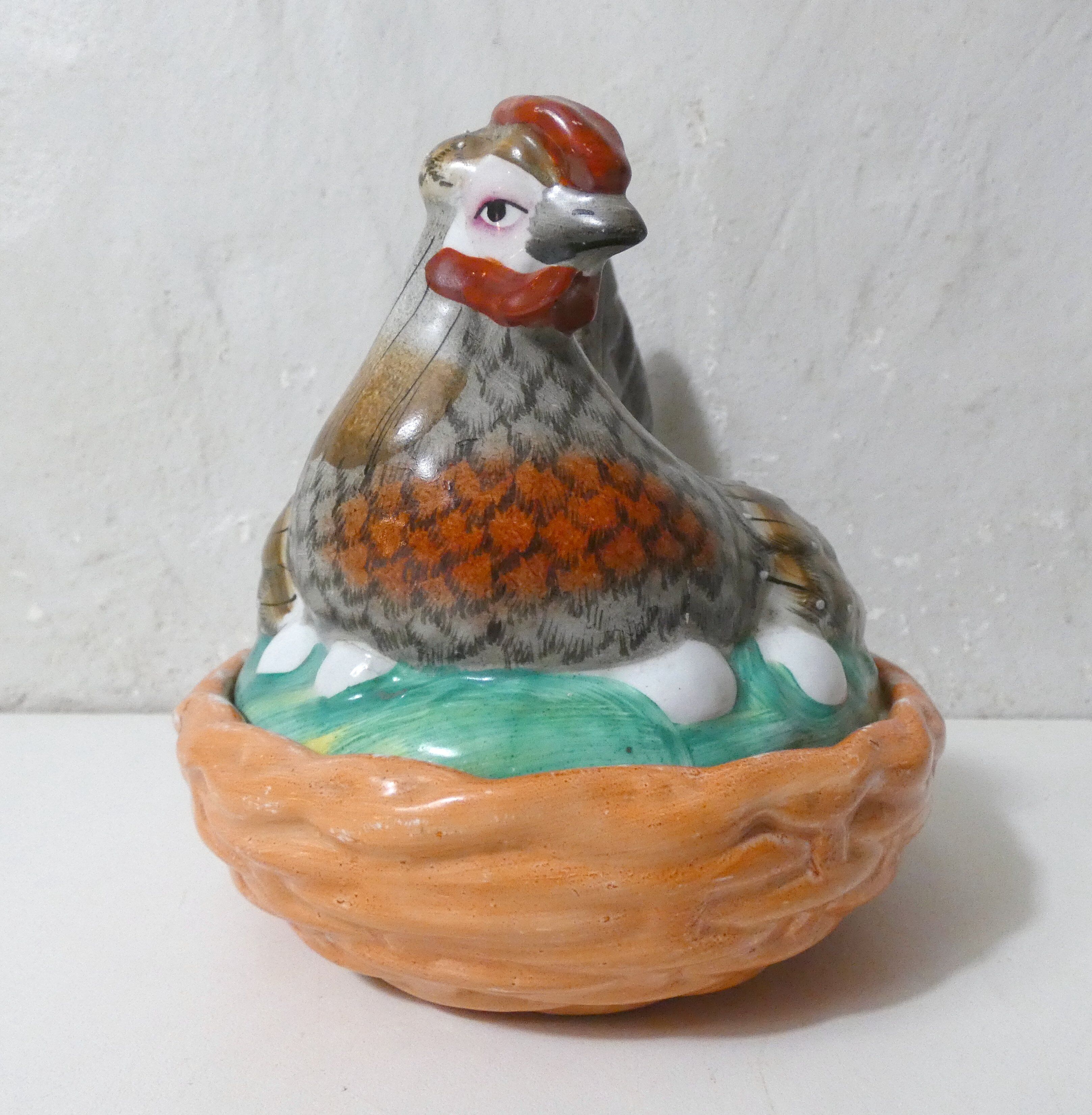 ceramic hen