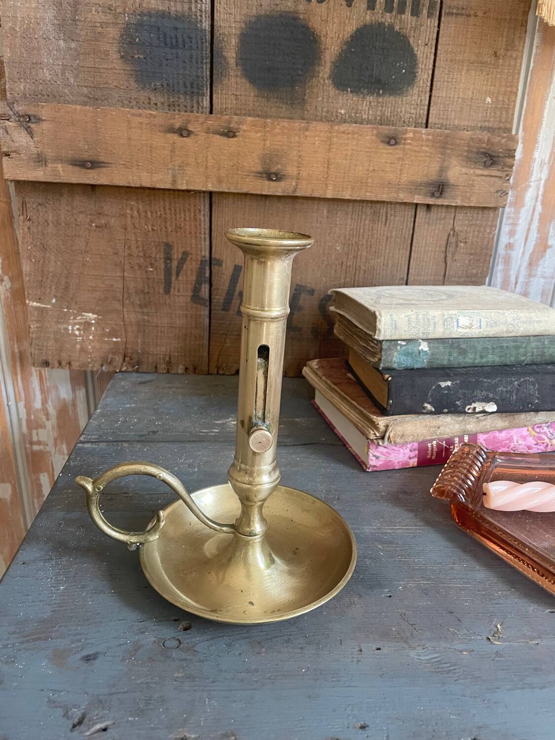 “Cellar Rat” Candle Holder