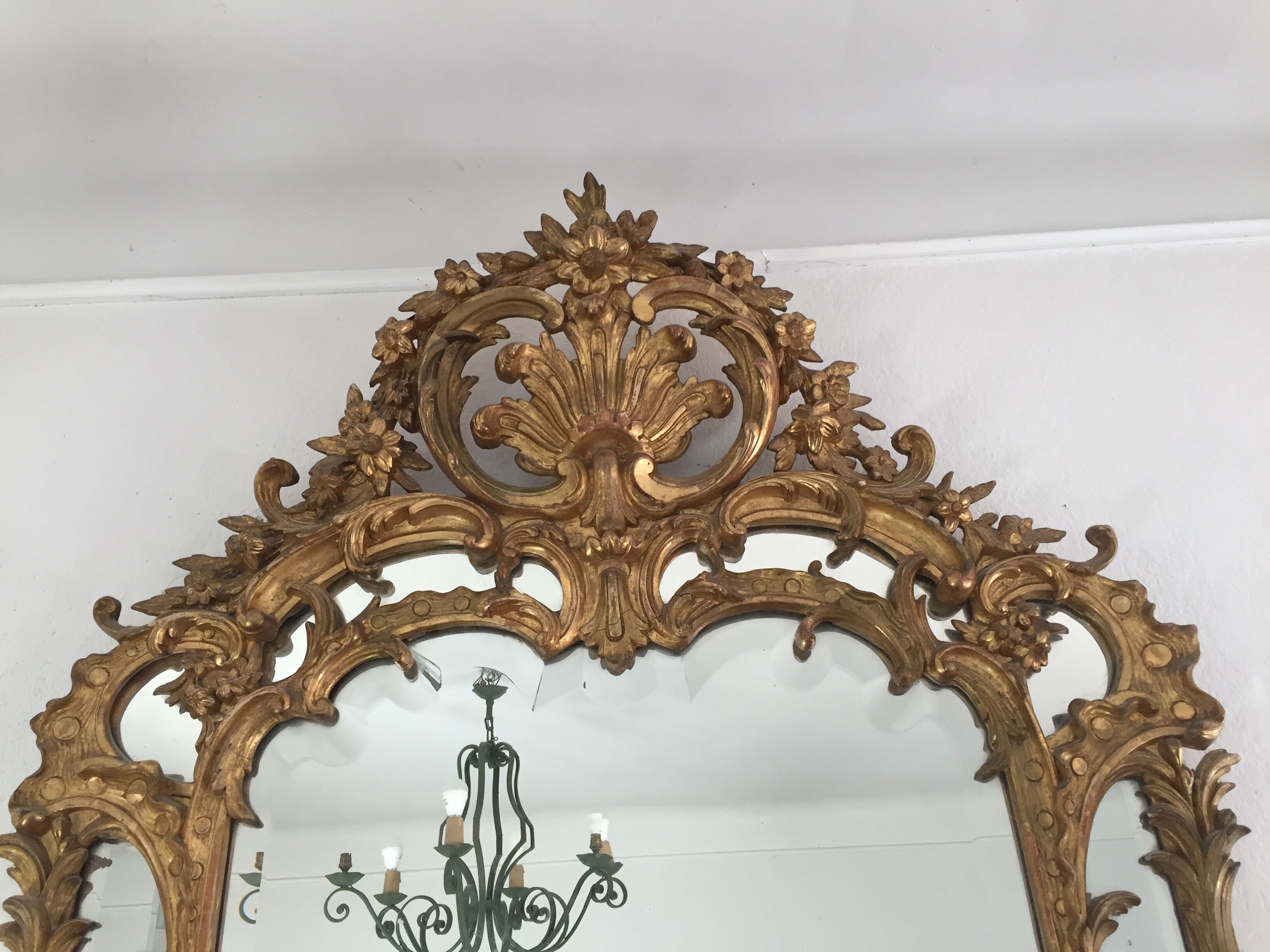 Regency-style mirror  95x167cm