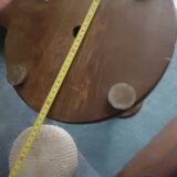 Plant stand, turned wooden plant holder