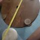 Plant stand, turned wooden plant holder