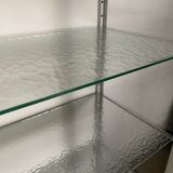Medical cabinet showcase metal and industrial glass vintage 1930