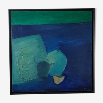 Painting of khanh dao anh (1959 - hanoi, vietnam)