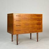 Danish teak chest of drawers sideboard Kai Kristiansen 60s vintage