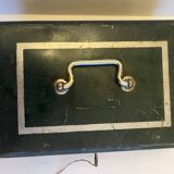 Old metal cash box