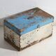 Small antique painted pine chest – Poland, around 1930