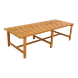 Scandinavian pine bench, Sweden, 1970