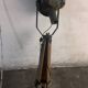 Industrial spotlight floor lamp on tripod PZO STG 4, Poland, 1970s