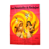 Original film poster "Les Demoiselles de Rochefort" 1976 Catherine Deneuve, Dorléac...