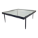 Janni Van Pelt "G4A" Coffee Table in Steel and Glass, Netherlands 1958
