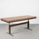 German rosewood adjustable table from e.m.ü, 1960s