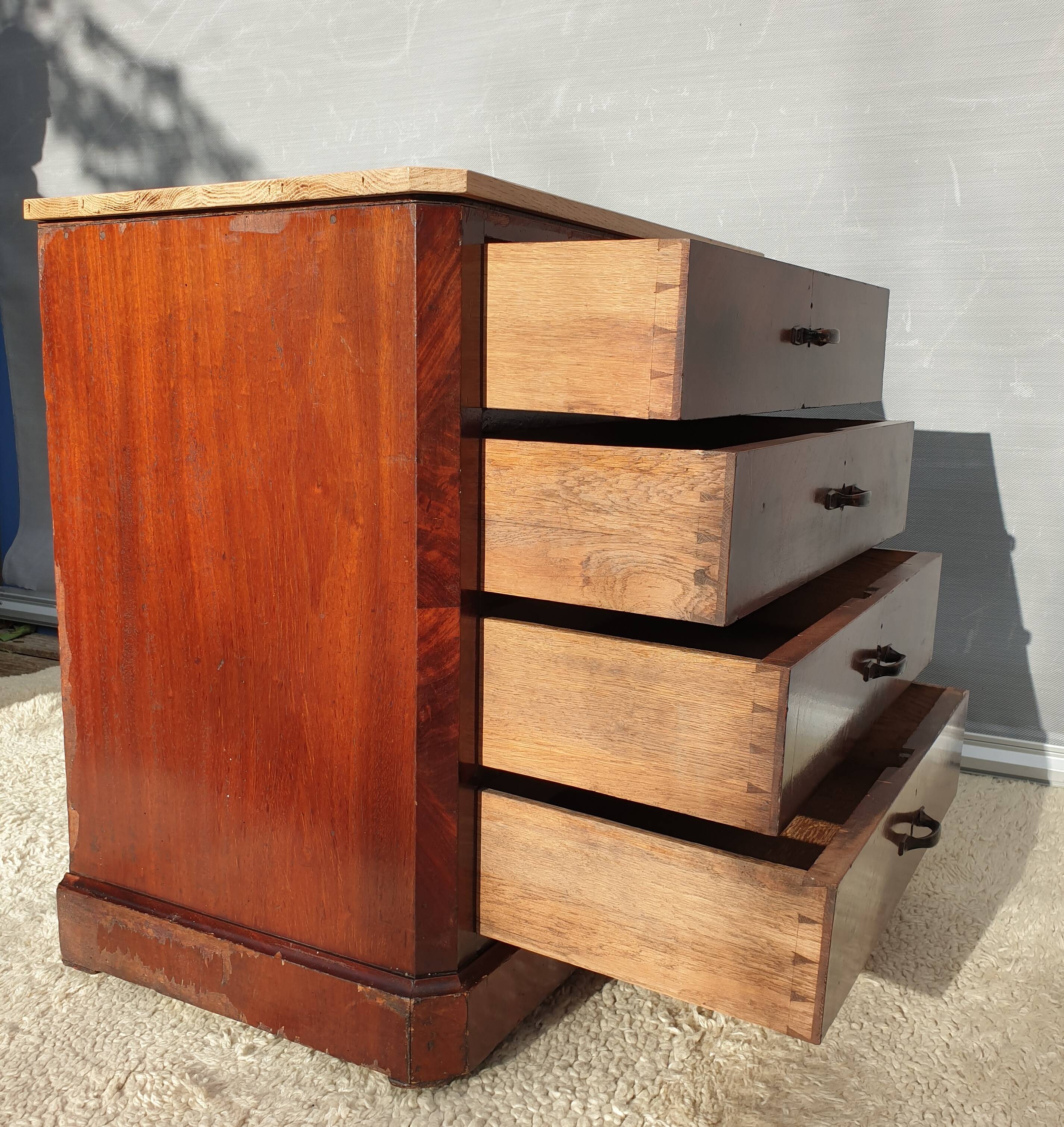 Commode Louis-Philippe acajou