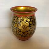 Vase russe khokhloma
